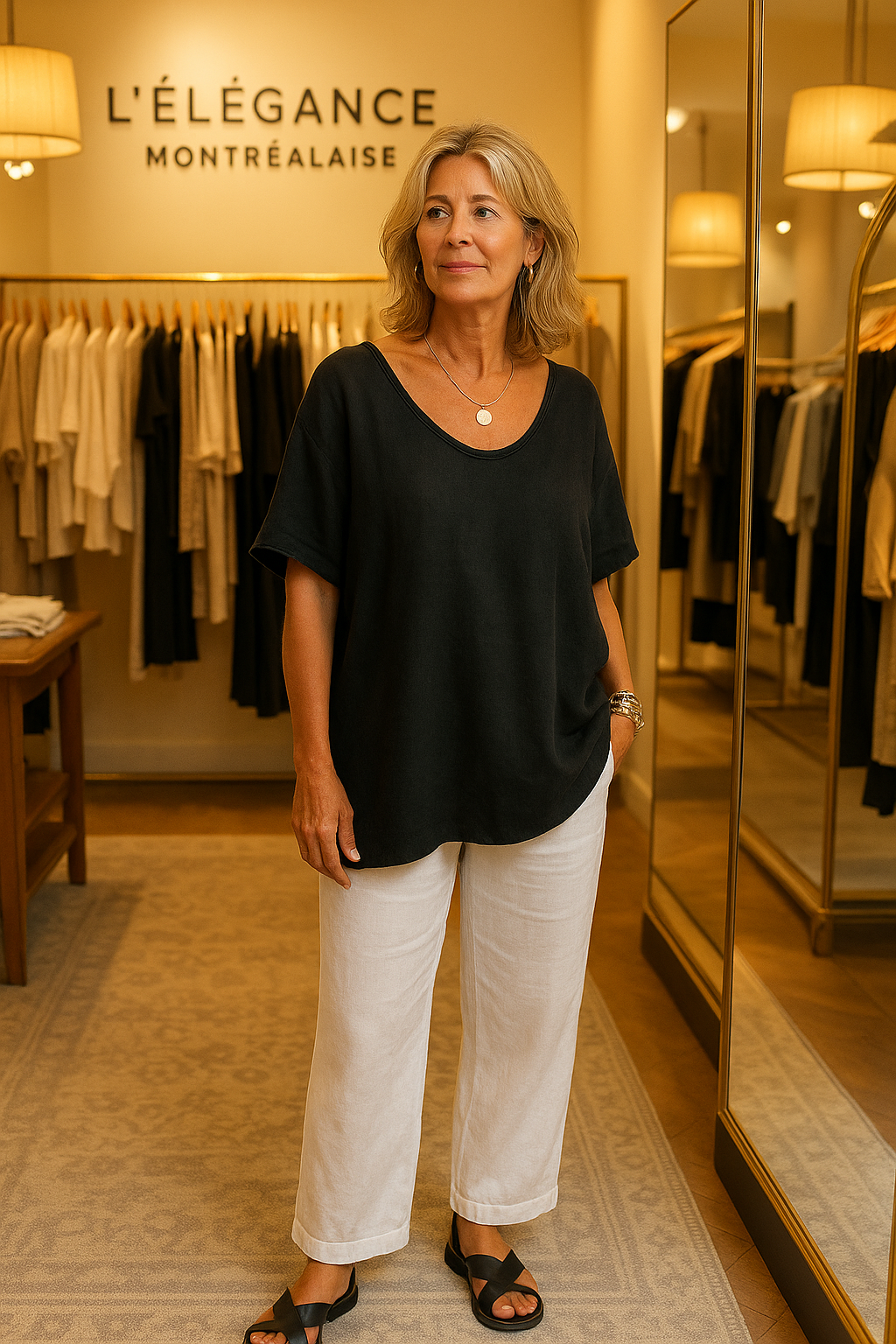 Evelyne™ - Blouse Décontractée et Élégante