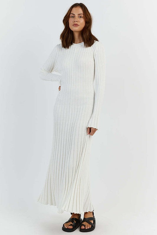 Céline™ - Robe Maxi Maille Femme