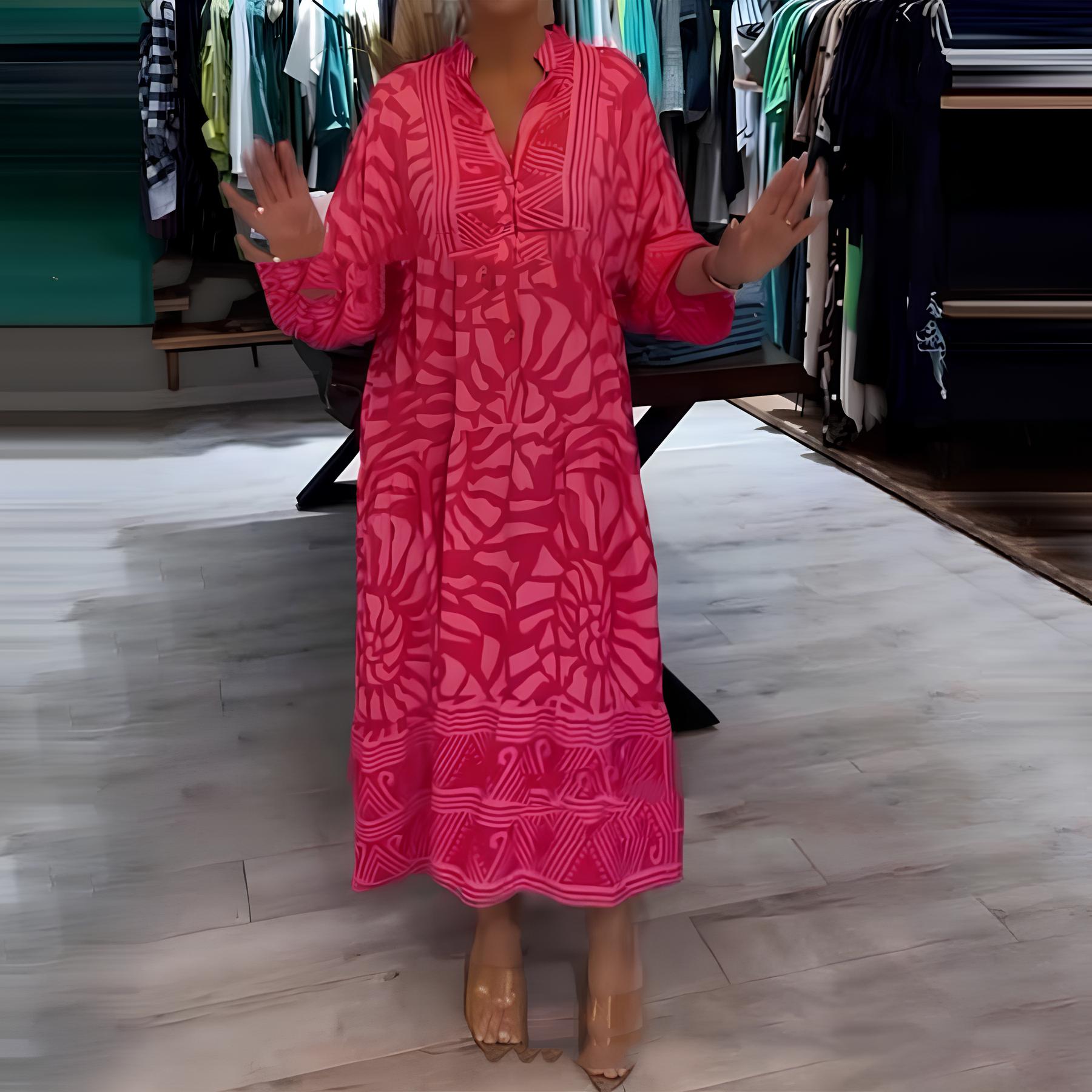 Inga™ - Robe Maxi Colorée et Aérée
