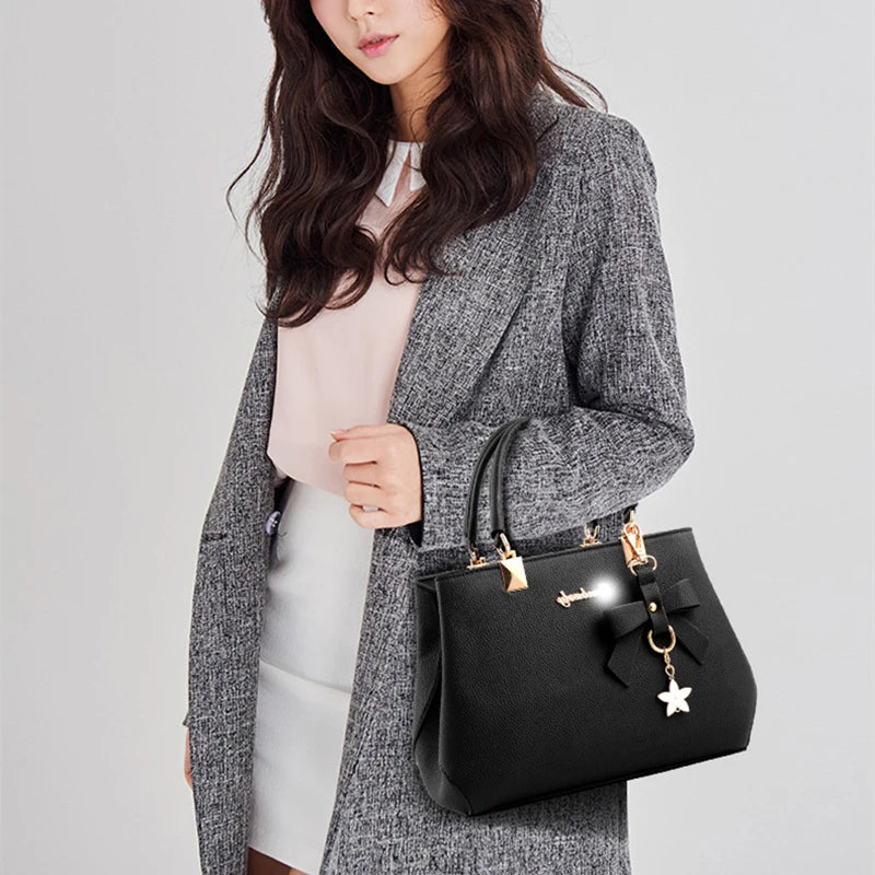Honorine™ -  Élégant et pratique Sac à main en cuir